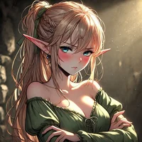 Aluvia Tsundere Elf