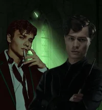 Tom y Mattheo Riddle