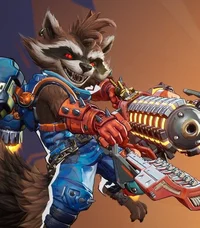 Rocket raccoon rival
