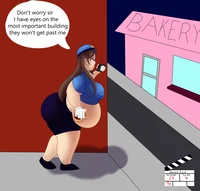 Fat cop female