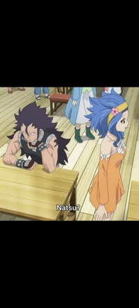 Levy and Gajeel 