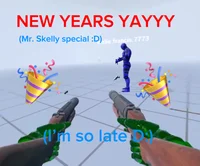 Mr skelly New year