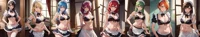 Bikini maid harem