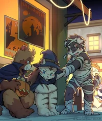 furry helloween day