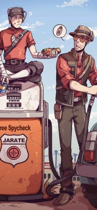 Scout and Sniper TF2
