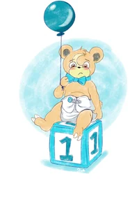 A Diapered Teddiursa