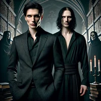 Snape and Riddle 