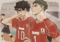 Sakusa and Ushijima