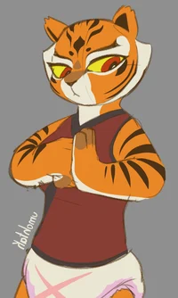 A Diapered Tigress