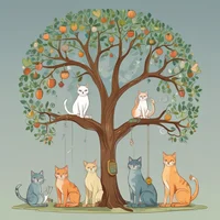 The tree of cats