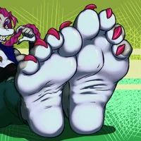 Shark Girl Feet