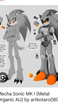 Mecha sonic mk 1