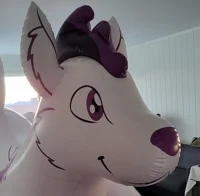 Inflatable big wolf 