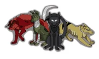 4 hellhounds