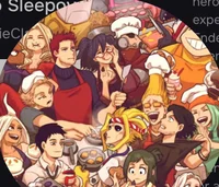 Pro hero sleepover