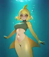 Lemon shark girl