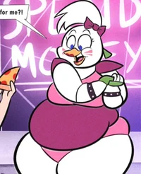 Chubby glam chica 