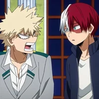 Katsuki y Shoto 