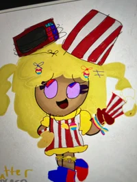 Butter popcorn cooki