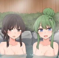Reimu and Sanae