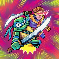 Tortuga ninja x Xmen