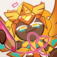 Golden cheese cookie