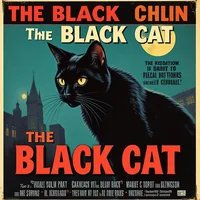 The black cat