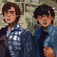 Ponyboy and Johnny