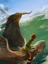 Hiccup and Toothless
