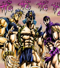 Pillar Men and Kny