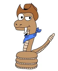 Fang the rattlesnake