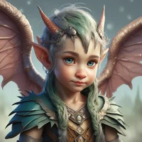 Baby dragon elf
