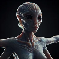 Alien girl 