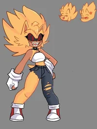 Fleetway sonic -fem-