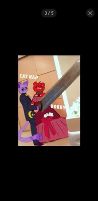 Cat nap y Bobby bear