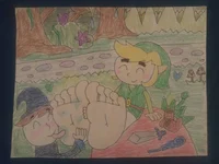 Toon link Feet