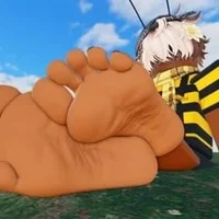 Giantess Bee Feet