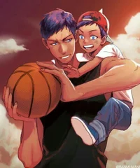 Daiki Aomine and Son
