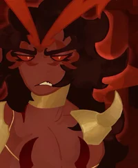 Burning spice cookie