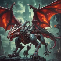 Cyber organic dragon