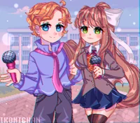 Monika and Senpai