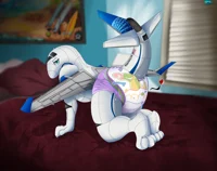 A Diapered Airplane