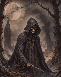 The Specter in Black