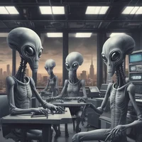 Alien Radio Station
