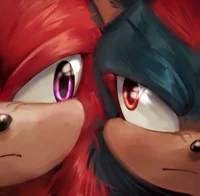 knuckles x Shadow 