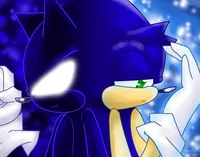 Dark Sonic and Sonic