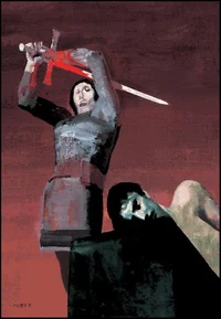 Black camellia flowe