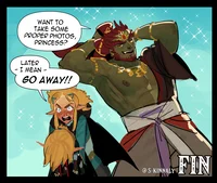 Link zelda ganondorf