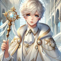 The royal white mage