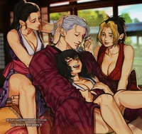 Uzui y sus 3 esposas